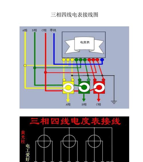 三相电源线黄绿红颜色怎么接？最佳接线方法是什么？  第2张